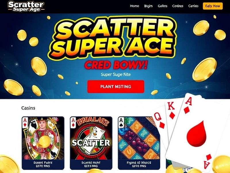 Welcome to Scatter Super Ace, your premier destination for thrilling gambling games. Join now and enjoy exclusive bonuses, slots, table games, and live casino action at scatter super ace.com.